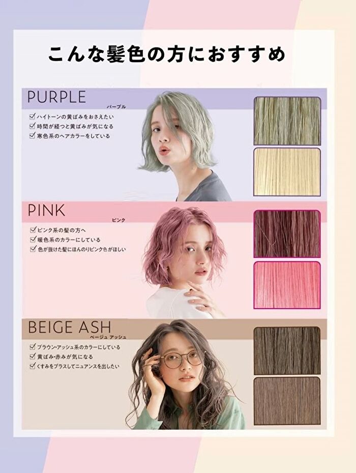 Diane Perfect Beauty Color & Damage Repair Shampoo - Pink - 200ml
