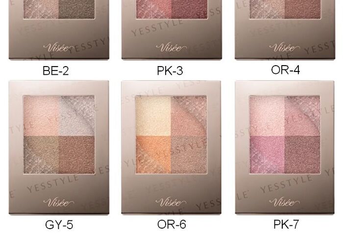 Visee Nuance Matte Creator Eyeshadow - BE-2 Grace Beige