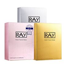 Ray Facial Mask - Gold - 10 pcs