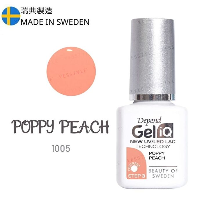 Gel iQ Gel Polish 1005 Poppy Peach - 5ml