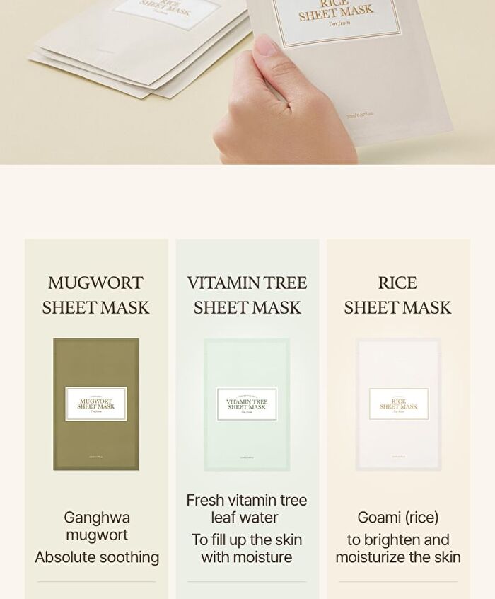 I\'m from Rice Sheet Mask - 20ml x 1 sheet