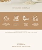 I\'m from Rice Sheet Mask - 20ml x 1 sheet