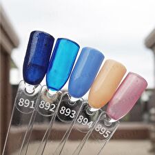 Cosplus Da Vinci Color Code Nail Gel Polish Madonna With The Yarnwinder - 892 Blue