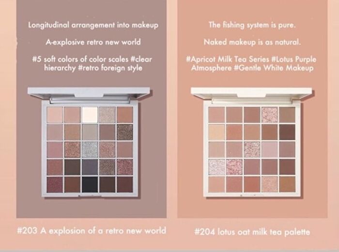 25 Colors Eyeshadow Palette - Classic Life - #202 Classic Life - 29.5g