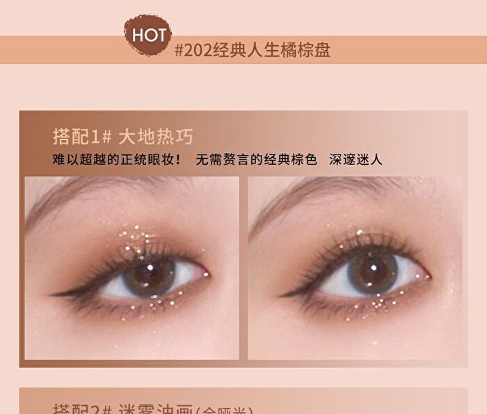 25 Colors Eyeshadow Palette - Classic Life - #202 Classic Life - 29.5g