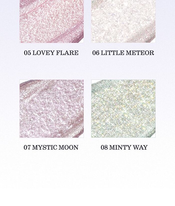 romand The Universe Liquid Glitter - 4 Colors - #08 Minty Way