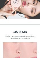 too cool for school TAG Velvet Cover Cushion - 2 Colors - #02 Nude Light
