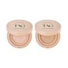 too cool for school TAG Velvet Cover Cushion - 2 Colors - #02 Nude Light