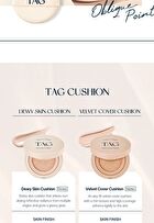 too cool for school TAG Dewy Skin Cushion - 2 Colors - #01 Pale Light