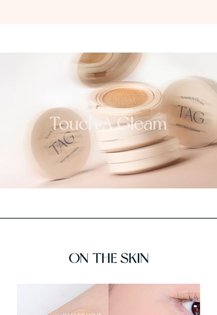 too cool for school TAG Dewy Skin Cushion - 2 Colors - #01 Pale Light