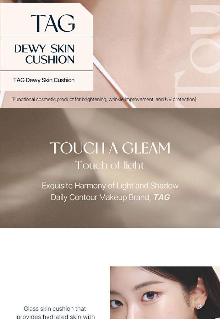 too cool for school TAG Dewy Skin Cushion - 2 Colors - #02 Nude Light