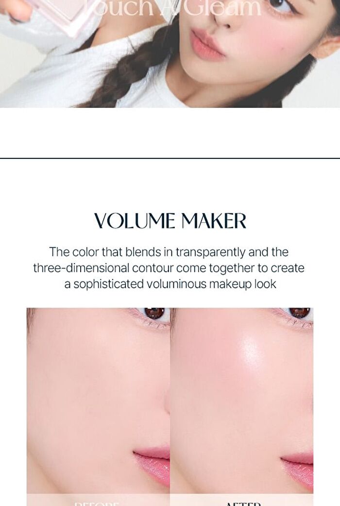 too cool for school TAG Mood Blush Beam - 2 Colors - #02 Fair Mauve