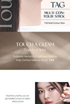 too cool for school TAG Multi Contour Stick - 3 Colors - #03 Nude Rosy
