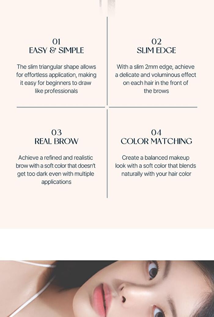 too cool for school TAG Slim Brow Pencil - 3 Colors - #03 Light Brown