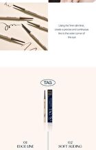 too cool for school TAG Slim Fit Eyeliner - 3 Colors - #01 Ash Black