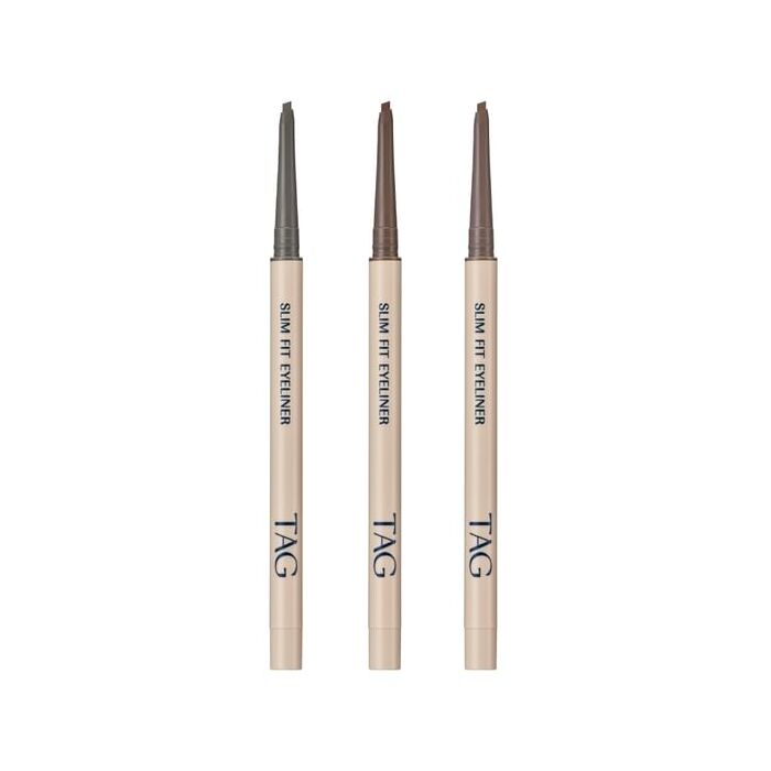 too cool for school TAG Slim Fit Eyeliner - 3 Colors - #02 Dark Brown
