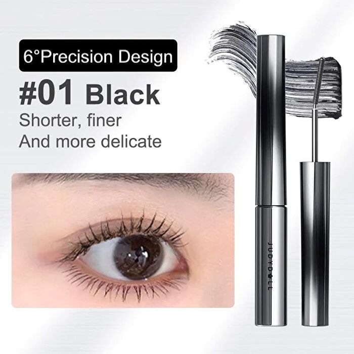 3D Curling Eyelash Iron Mascara - Precision (2 Colors) - 6 Precision Design #02 Brown