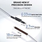 3D Curling Eyelash Iron Mascara - Precision (2 Colors) - 6 Precision Design #02 Brown