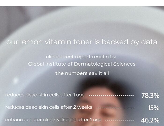 glow Clean & Polished Lemon Vitamin Toner - 300ml