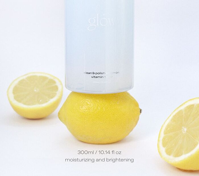 glow Clean & Polished Lemon Vitamin Toner - 300ml