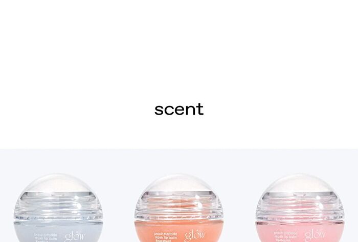 glow Peach Peptide Lip Balm - 3 Types - #IceBlue