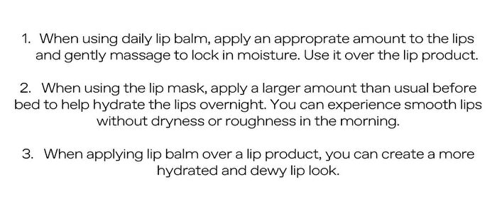 glow Peach Peptide Lip Balm - 3 Types - #PalePink