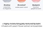 glow Peach Peptide Lip Balm - 3 Types - #CoralReef