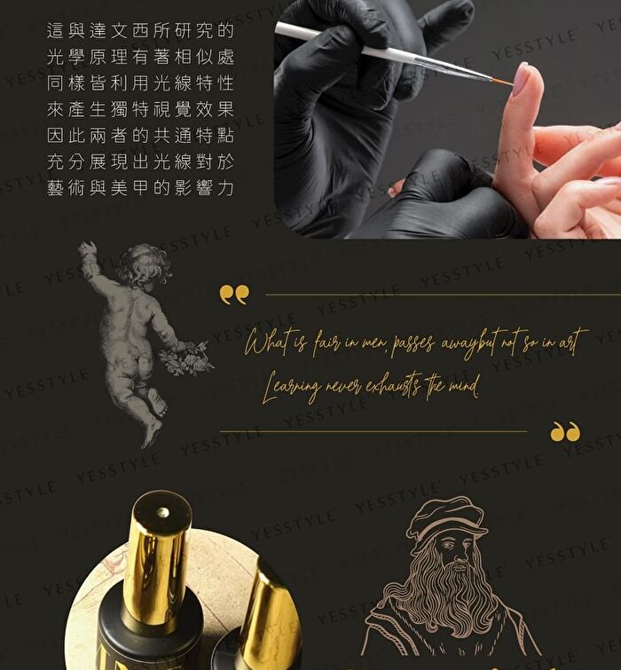 Da Vinci Color Code Nail Gel Polish Vitruvian Man Of Spring - 907 Light Beige