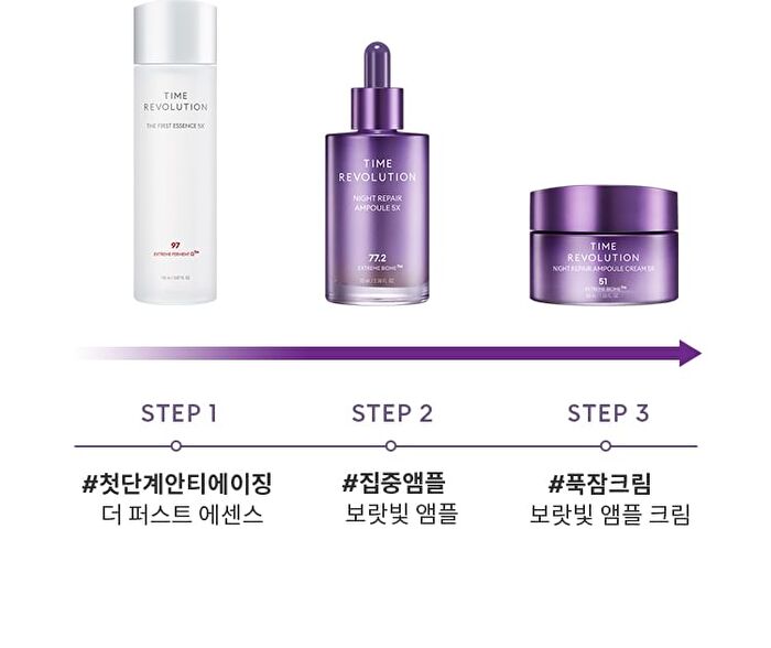 Time Revolution Night Repair Special Set - 6 pcs