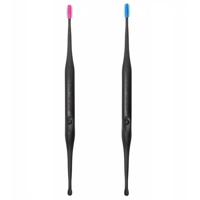 Double-headed Washable Ear Pick - Blue - 1 pc