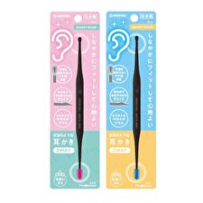 Double-headed Washable Ear Pick - Blue - 1 pc