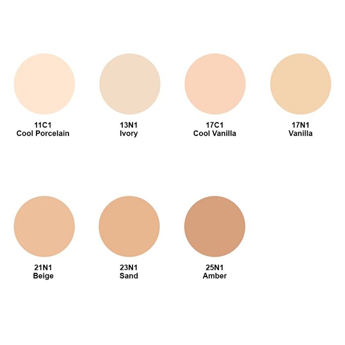 Perfecting Cushion Airy Set - 7 Colors - #13N1 Ivory