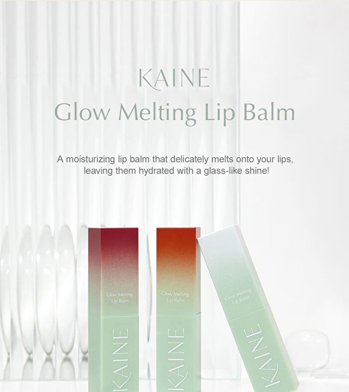 Kaine Glow Melting Lip Balm - 3 Colors - Rosy Plum