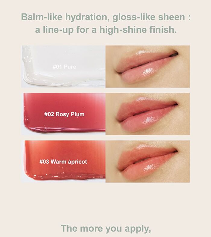 Kaine Glow Melting Lip Balm - 3 Colors - Rosy Plum