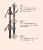 Powder Jet Dual Brow - 6 Colors - 2024 Version - #05 Dark Brown