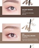 Powder Jet Dual Brow - 6 Colors - 2024 Version - #05 Dark Brown