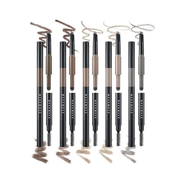 Powder Jet Dual Brow - 6 Colors - 2024 Version - #06 Deep Brown