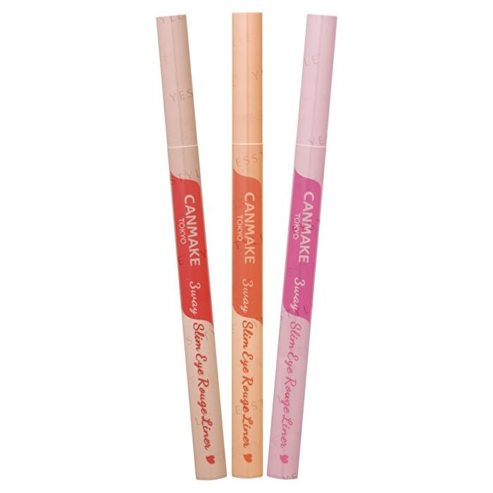Canmake 3 Way Slim Eye Rouge Liner - 01 Pure Red
