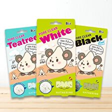 Hatherine Pore Clear Nose Cleansing Strips - 3 Types - Tea Tree