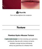 Mousse Liptual - 6 Colors - #06 Plum Me