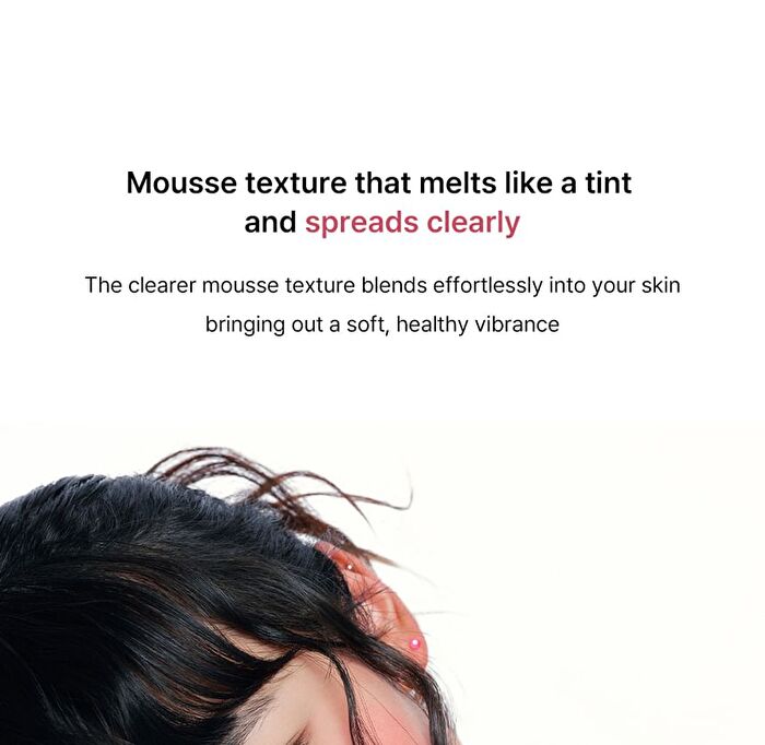 Mousse Care Cheek - 6 Colors - #04 Mauve Solid