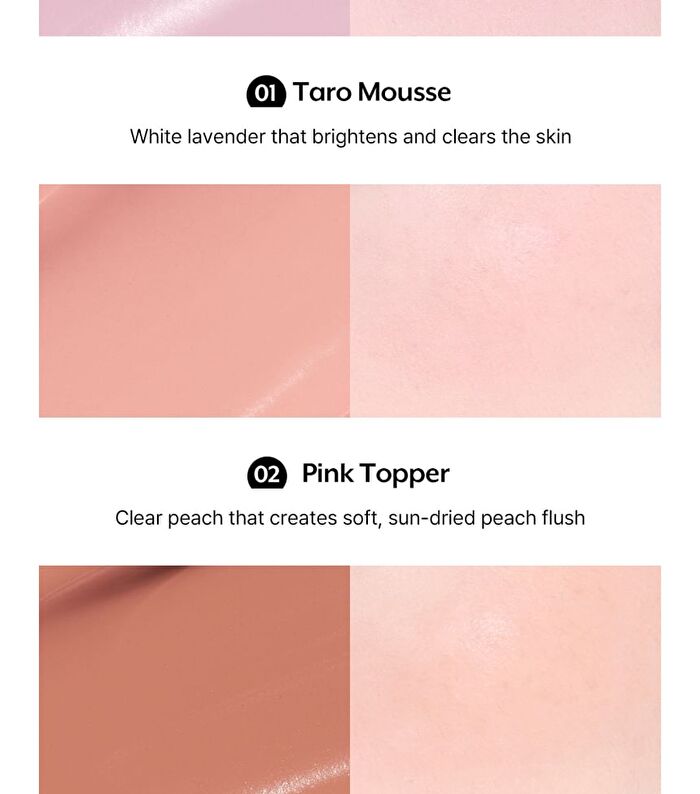 Mousse Care Cheek - 6 Colors - #04 Mauve Solid