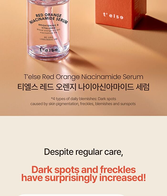 T\'else Red Orange Niacinamide Serum - 30ml