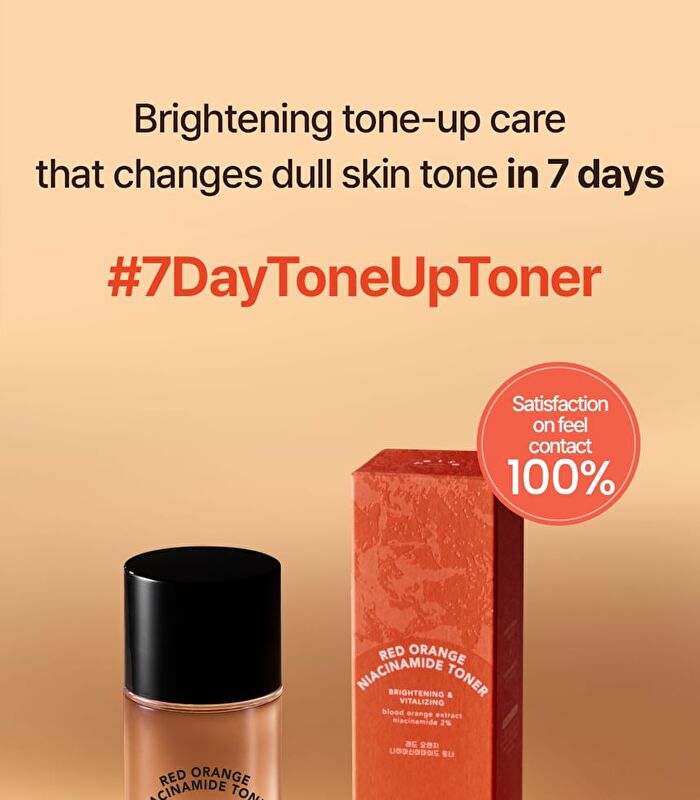 T\'else Red Orange Niacinamide Toner - 150ml