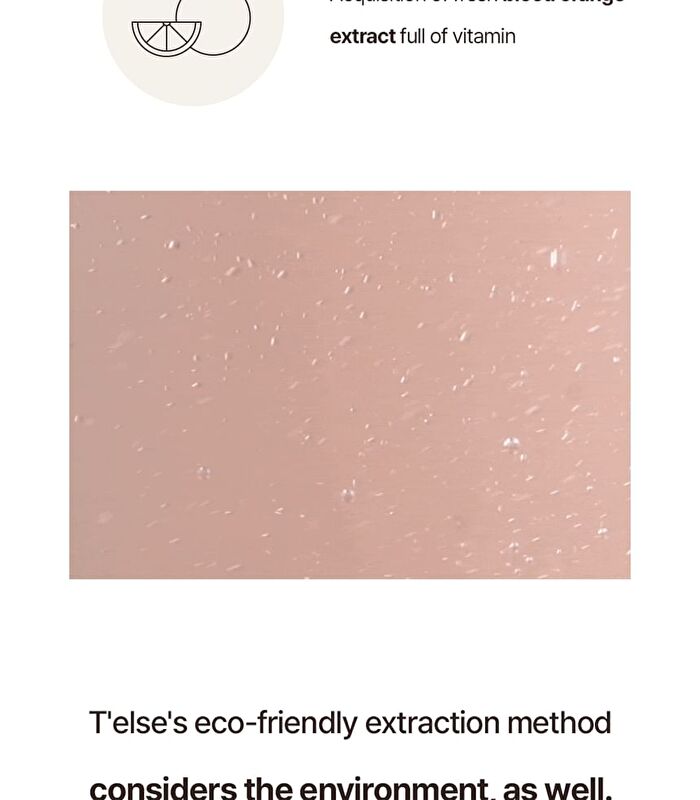 T\'else Red Orange Niacinamide Toner - 150ml