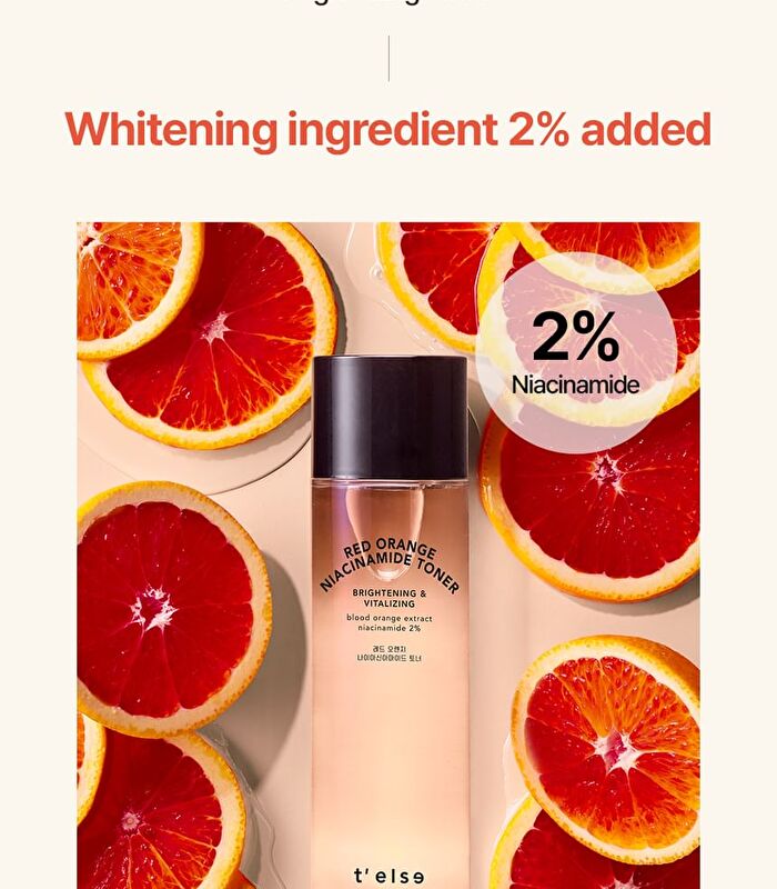 T\'else Red Orange Niacinamide Toner - 150ml