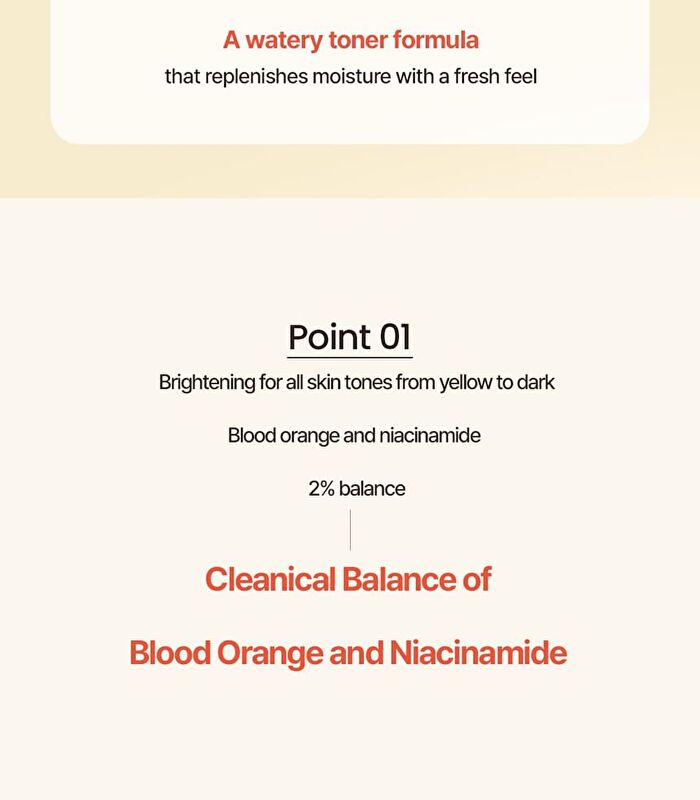 T\'else Red Orange Niacinamide Toner - 150ml