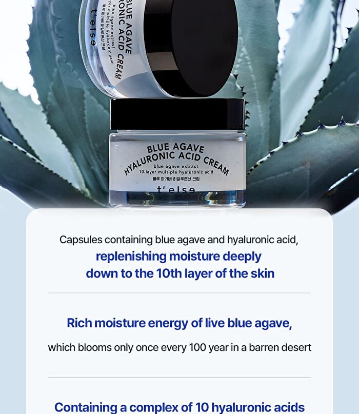 T\'else Blue Agave Hyaluronic Acid Cream - 50ml