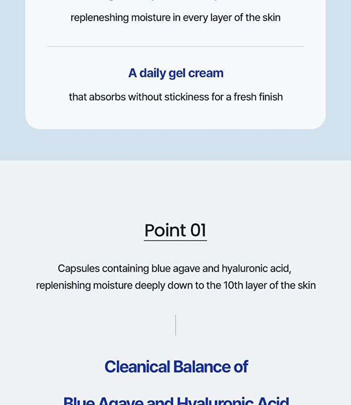 T\'else Blue Agave Hyaluronic Acid Cream - 50ml
