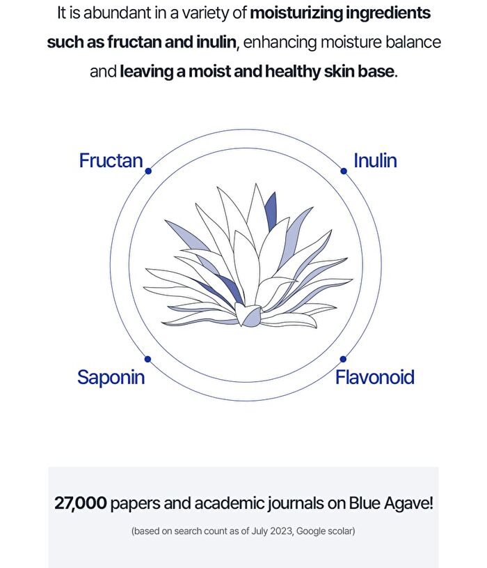 T\'else Blue Agave Hyaluronic Acid Mask Set - 5 sheets